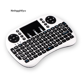 [nnhgghfyu] mini teclado inalámbrico recargable de 2.4ghz para pc tv android box venta caliente