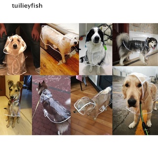 Tuilieyfish-Impermeable Para Perro Grande , Mediano , Para Cachorro , Casual CO