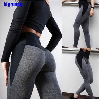 (Bigr) pantalones deportivos De Cintura Alta Para Yoga/ejercicio/gimnasio/Fitness/correr