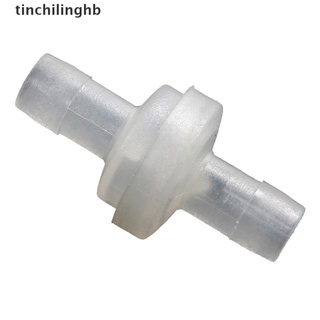 [tinchilinghb] 3/8" 8 mm de plástico de una vía en línea válvula de retención para combustible diesel gas líquido aire [caliente] (1)