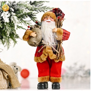 Ejxw soporte De muñeca De santa claus/decoración navideña/fiesta