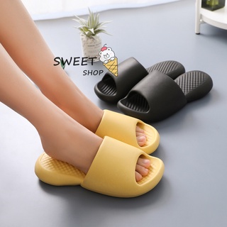 Ultra Suave Zapatillas Macaron Color Antideslizante EVA Flip Flop Para Verano Baño Casa Oficina Sólido 35-45 (3)