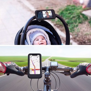 Soporte magnético impermeable de 360 grados ajustable para teléfono de bicicleta Universal para bicicleta, motocicleta, manillar de teléfono celular, soporte para soporte para teléfono