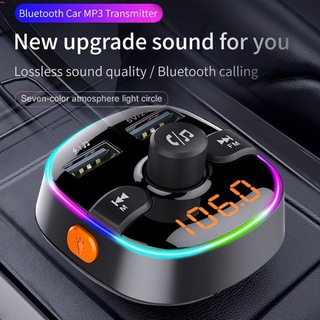 [helloc] Receptor de Audio manos libres inalámbrico Bluetooth para coche/receptor de Audio inalámbrico TF U Disk MP3 reproductor A/5 V USB PD tipo C carga