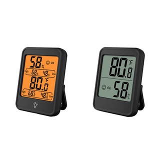 Syd termómetro interior medidor de humedad portátil preciso indicador de confort del aire (8)