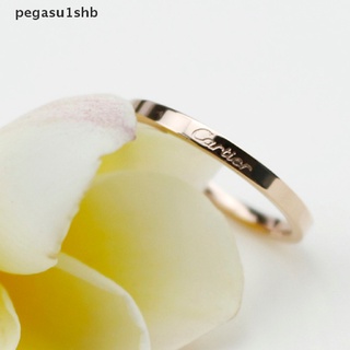 pegasu1shb suave simple fino anillo cartier hembra anillo para boda caliente