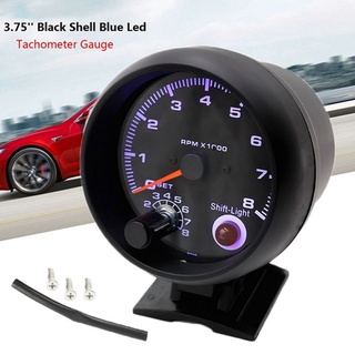 [zhong] 3.75" Universal tacómetro de coche Tacho medidor LED luz de cambio 0-8000 RPM (9)