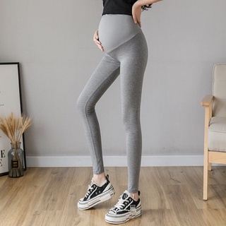verano delgado de algodón de maternidad legging yoga deportes casual flaco pantalones ropa para mujeres embarazadas cintura alta vientre embarazo (7)