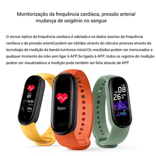 M5 Smartwatch Bluetooth 4.2 monitor De Frecuencia Cardíaca/Rastreador De fitness (5)