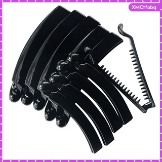 10 clips de pelo de plátano 8 cm 10 cm garra de pelo peine diy mujeres\\\'s accesorios para el cabello (8)