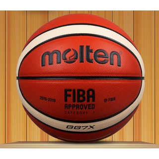 Molten GG7X tamaño 7 pelota de baloncesto de la competencia de entrenamiento de la PU material de los hombres Bola de baloncesto keranjang