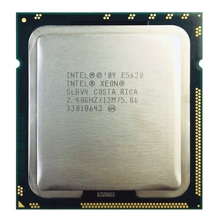 Procesador intel Xeon E5620 procesador de Cpu Quad Core 2.4ghz Quad Core ocho 12m 80w Lga 1366