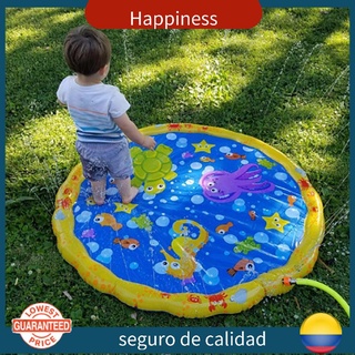 alfombrilla de juego de agua al aire libre actividad bebé piscina spray estera rociador niño juguete (8)