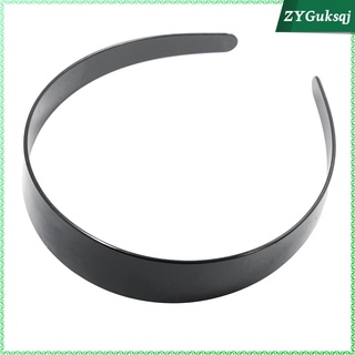 5pcs 3cm Black Plastic Hair Hoop Headband for DIY Women\\\'s Hair Accessories (4)