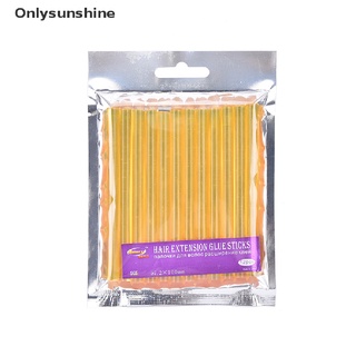 <Onlysunshine> 12 x palos de pegamento de queratina profesional para extensiones de cabello humano amarillo (6)