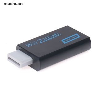 muchuan Full HD 1080P Wii to HDMI-compatible Converter Adapter Wii2HDMI-compatible .