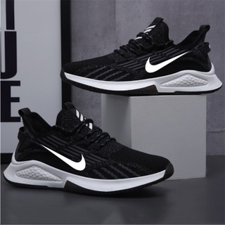 Oferta de tiempo!! Nike Kasut Sukan Bernafas hombres zapatos deportivos zapatillas de deporte Running Hikinng Jogging zapatos hombre talla:39-44