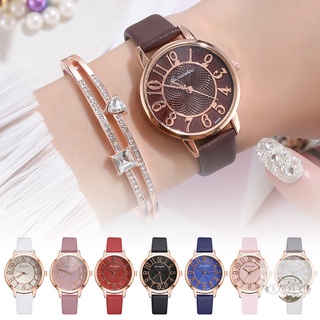 Reloj pulsera estudiante Simple Casual reloj de cuarzo moda para hombres y mujeres adornos de mano decoración