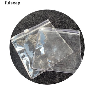 [fulseep] 20pcs 26 alambres pvc transparente ziplock bolsas de almacenamiento de regalo joyería bolsas de embalaje trht