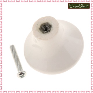 Simpleshop12 manija redonda De cerámica De 38mm Para cajones/codo/ropa De armario/armario De cocina/Vintage