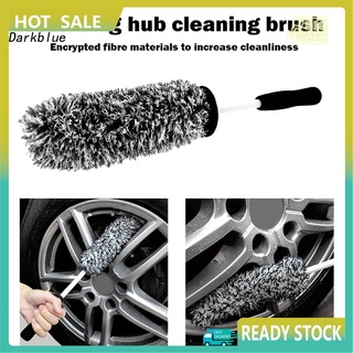 Dk excelente cepillo de lavado antideslizante mango cepillo de rueda fácil de almacenar para coche (1)