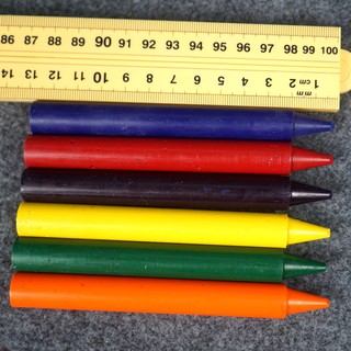 ❃El crayón de gran tamaño se puede lavar, seguro y no tóxico, lápiz de graffiti para niños, 6 colores