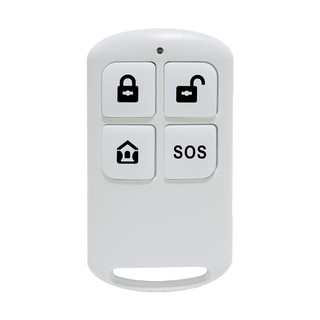Accesorios de alarma de seguridad inalámbrico 433Mhz control remoto de cuatro botones