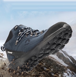 Nuevo invierno caliente hombres hierro acero dedo del pie botas de seguridad zapatos proteger alta Tops buena calidad (6)