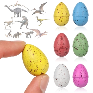 Maravilloso 1/5/10/60Pcs Huevos De Dinosaurio Inflables Pascua Novedad Juguetes Mini Lindo Niños Educativos De Crecimiento Animal (5)