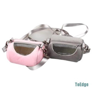 [Toedge] jaula para mascotas, accesorios de cuerpo cruzado, ardilla, hámster, bolsa cilindro (1)