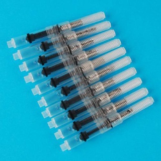 10 piezas pluma estilográfica recarga cartuchos soporte de tinta convertidor de tinta pluma accs