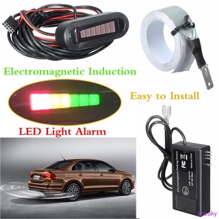 Sne.auto LED Sensor de estacionamiento electromagnético para coche/sistema de sensores de respaldo de marcha atrás/sistema de alarma/accesorios para coche