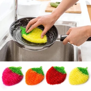 Esponja de limpieza multiusos para lavar platos/esponja de ganchillo para el hogar