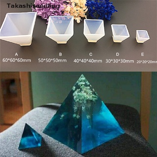 Takashiseedling/piramidal molde de silicona DIY resina decorativo molde de artesanía joyería molde blanco productos populares