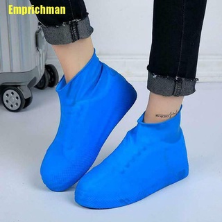 {[Emprichman]} Zapatos de silicona impermeable cubre botas cubierta protectora reciclable (8)