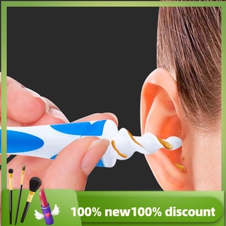 Earwax herramienta De depilación Earwax Inteligente limpiadora herramienta De Espiral/earbuds/Kit De cuidado De oído Espiral (1)