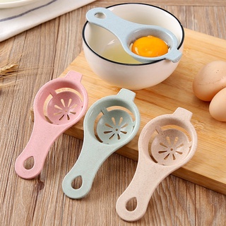 club de tallo de trigo huevo clara yema separador de cocina hornear huevo colador gadgets