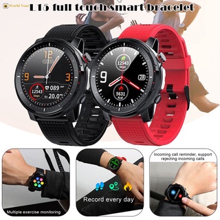 L15 Smart Led Bluetooth Sport Watch Smart Bracelet Wristband Heart Rate Blood Pressure Blood Oxygen Test IP68 Waterproof