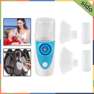 [Sido] un botón portátil compacto de mano nebulizador de vapor inhalador de la máquina de uso diario Mini fuerte niebla para niños adultos (2)