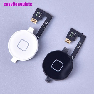 [D] nuevo botón de menú de inicio Flex Cable llave de montaje para Iphone 4 4G 4S