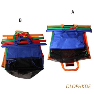 DLOPHKDE-4 Bolsas Reutilizables Para Carrito De La Compra , Para Comestibles Calientes O Fríos
