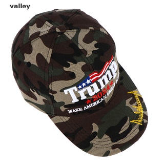 valley trump 2024 maga sombrero gorra camo usa kag make keep america great again hats co