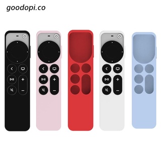 g.co Washable Remote Control Soft Silicone Case Remote Protective Cover for-Apple TV 4K 2021 6Th Control Shell