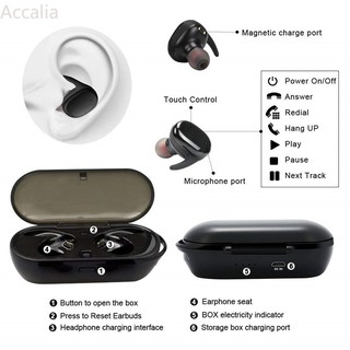 Mini audífonos Tws-Y30 in-ear Bluetooth 5.0 De parada automática (4)