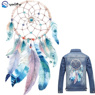URIFY A-level Heat Transfer Stickers T-shirt Iron on Appliques Dreamcatcher Patches Dresses Clothes Washable Press DIY Printing