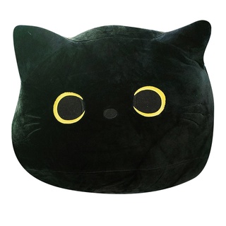 Peluche De gato negro juguete suave relleno Animal en Forma De muñeco Hugging almohada grande regalos Para Dia De san valentín cumpleaños