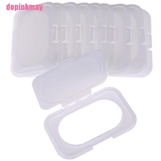 dopinkmay 1/5/10pc reutilizable bebé tapa de papel húmedo caja de pañuelos tapa de papel húmedo sin adhesivo EAC