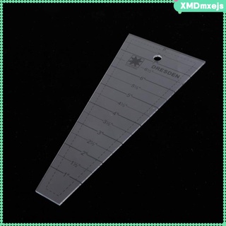 plantilla de acolchado acrílico transparente regla para costura diseño herramienta de sastrería (8)