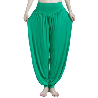Esp Indian Ali Baba Harem Yoga mujeres pantalones Aladdin Gypsy holgado Genie Hippie pantalones (6)