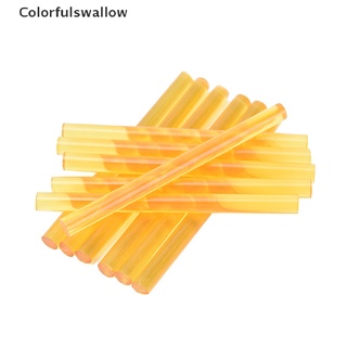 [colorfulswallow] 12 x palos de pegamento de queratina profesional para extensiones de cabello humano amarillo caliente (1)